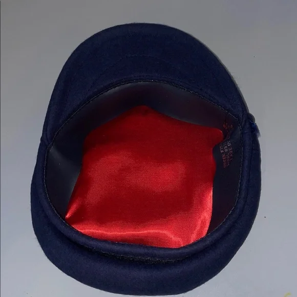 Authentic Greek Fisherman’s Cap navy blue 56-7 New - Picture 8 of 10